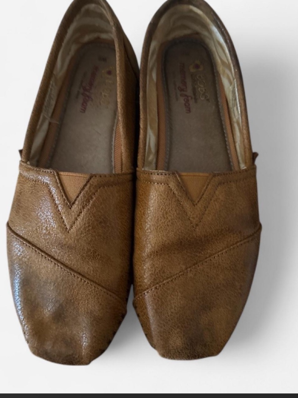 BOBS from Skechers Men's Brown Slip-On Loafers